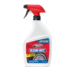 Bleche wite tire cleaner