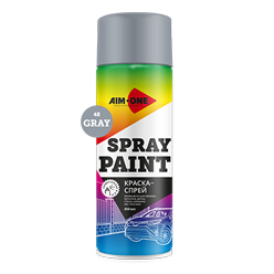 Spray paint gray
