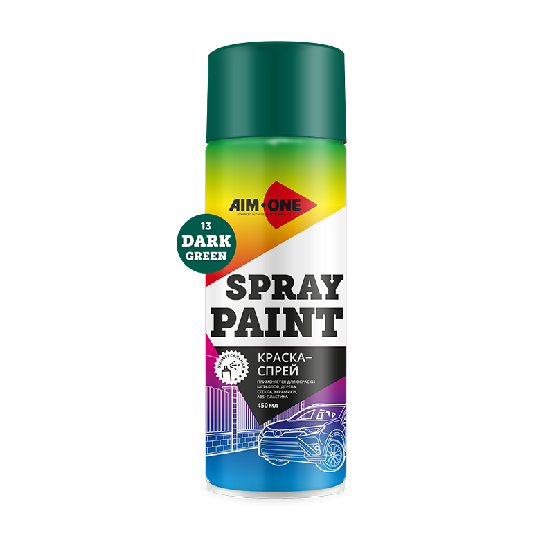 Spray Paint dark green