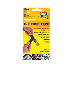 E-Z Fuse Tape, Black 2.5ft, Super Glue
